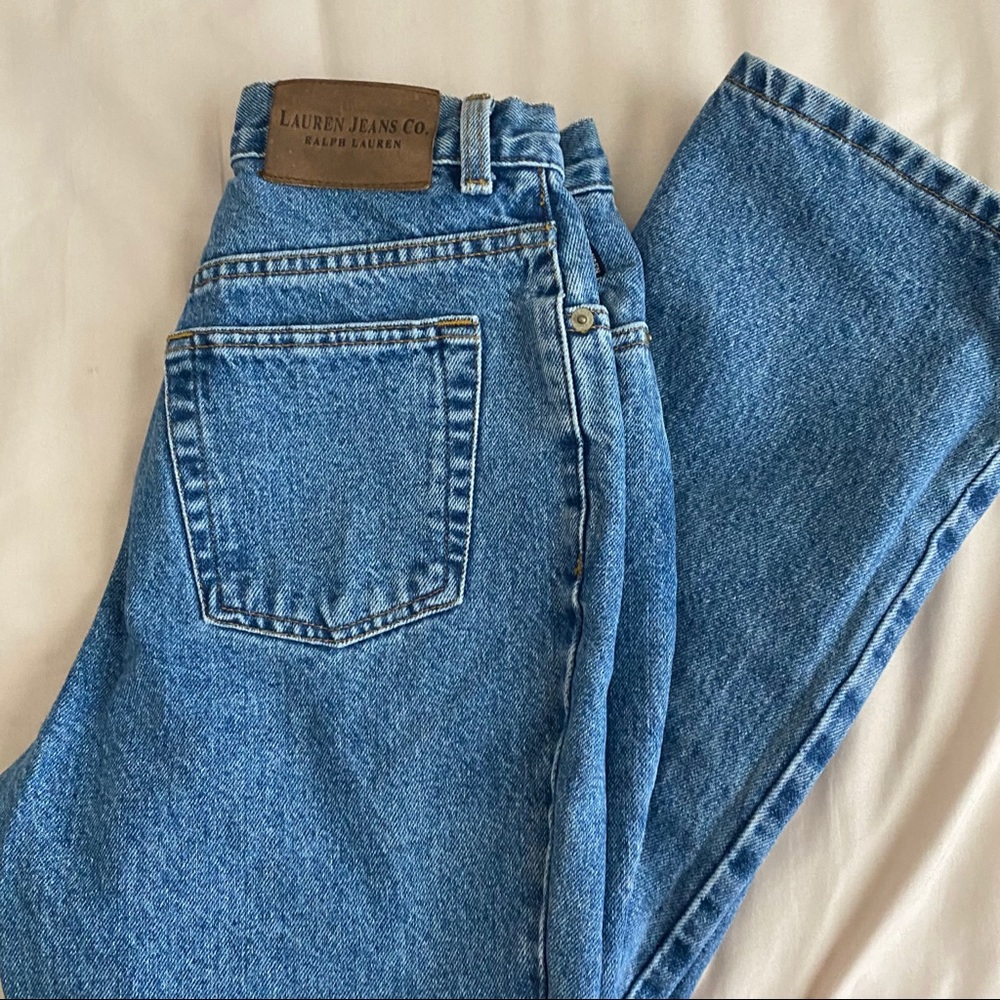 Vintage 90s Ralph Lauren Mid Rise Jeans Size 6P